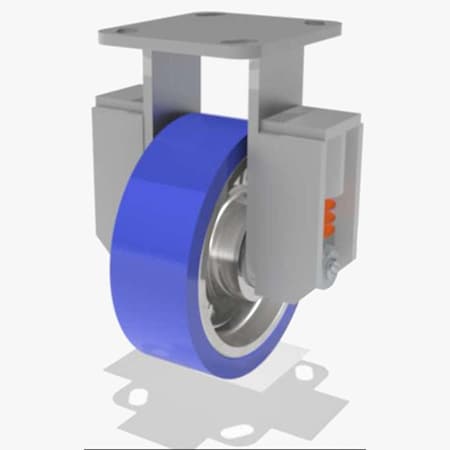 Rigid Spring, Loaded Wh 6X2 Poly-Soft MPN:R-SPWH-6SPT-1