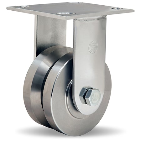 Rigid Caster, Sta 4X2 Ss V-Grooved MPN:R-STA-4SVZ