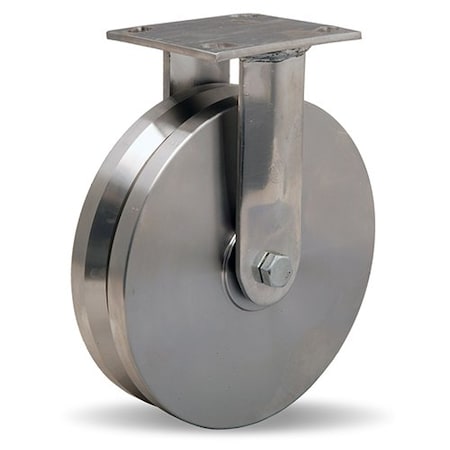 Rigid Caster Sta 8X2 Ss V-Grooved MPN:R-STA-8SVB