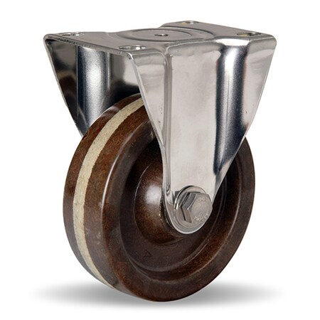 Rigid Caster, Stl 4X1-1/4 Plastex MPN:R-STL-4HHP
