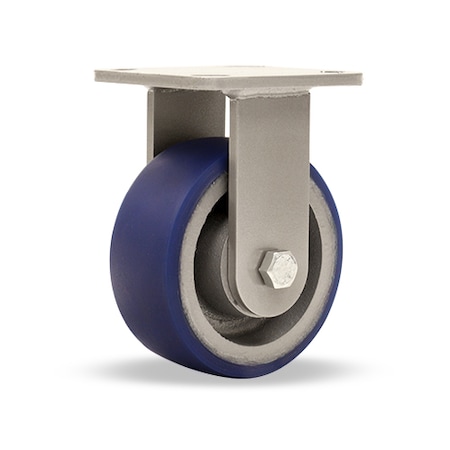 Rigid Caster, Wh 5X2 Poly-Soft MPN:R-WH-5SPT