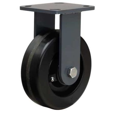 Plte Caster, Rgd, Phenolic, 6 in., 1200 lb, B MPN:R-WH-6P