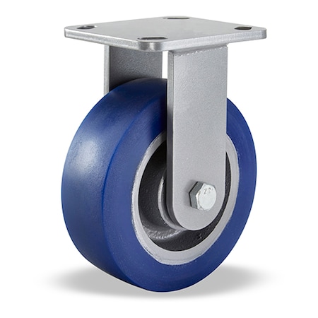 Rigid Caster, Wh 6X2 Poly-Soft MPN:R-WH-6SPT