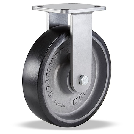 Rigid Caster Wh 8X2 Duralast 70D MPN:R-WH-8DB70
