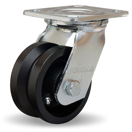 Swivel Caster, 52 4X2 V-Grooved MPN:S-524-V