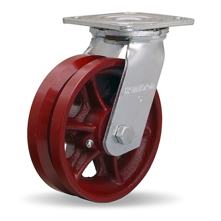 Swivel Caster, 52 6X2 V-Grooved MPN:S-526-V