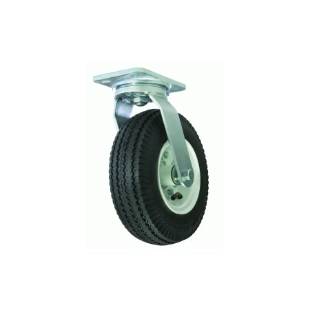 Zinc Plated Cush-N-Aire Swivel Caster, 25