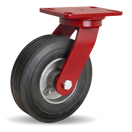 Dual Wheel Cush-N-Tuf Swivel Caster, 8