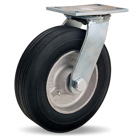 Dual Wheel Cush-N-Tuf Swivel Caster, 10