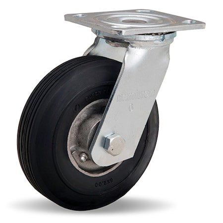 Dual Wheel Cush-N-Tuf Swivel Caster, 6