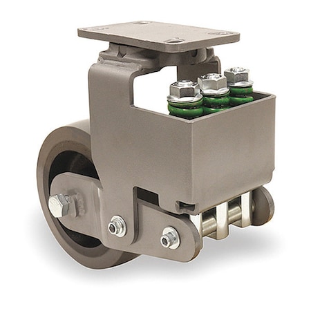 Aerospace Spring Loaded Forge Master Swivel Caster, 6