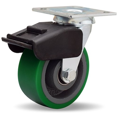 Combination Brake Swivel Caster, 5
