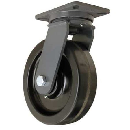 Plate Caster, Swivel, Phenolic, 10 in, 2900 lb MPN:S-CH-13PH-4SL-FB