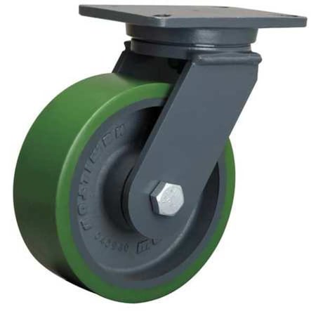 PlateCaster, Swivel, Polyurethane, 10 1/2