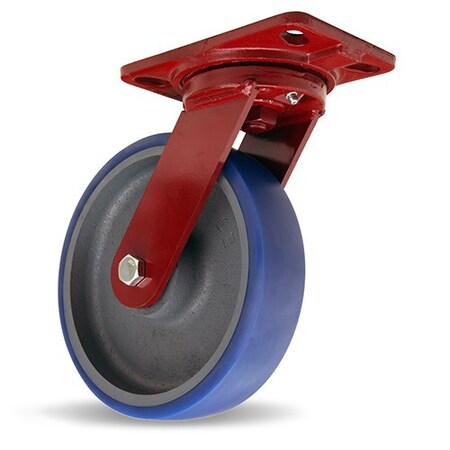 Swivel Caster, Ehs 8X2 Soft-Poly MPN:S-EHS-8SPB