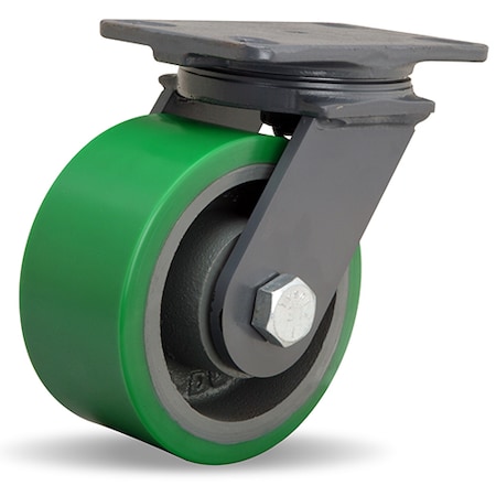 Extended Service Swivel Caster, 6