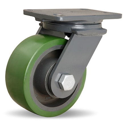 Extended Service Swivel Caster, 6