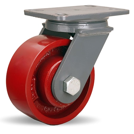 Extended Service Swivel Caster, 6