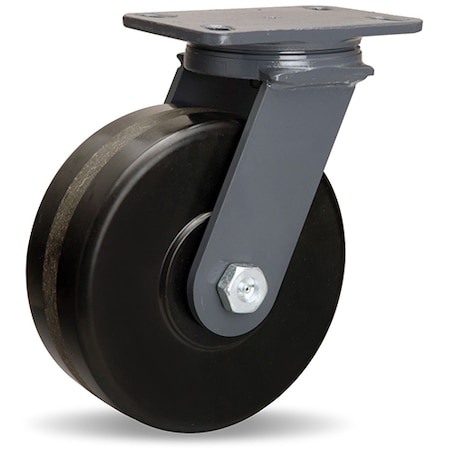 Extended Service Swivel Caster, 6