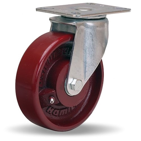 Swivel Caster, Hl 5X1-1/2 Metal MPN:S-HL-5M