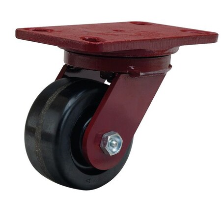 Plate Caster, Swivel, Phenolic, 4 in., 800 lb, A MPN:S-HS-4P