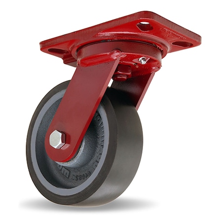 Heavy Service Swivel Caster, 6