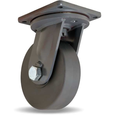 Plate Caster, Swivel, Nylon, 10 in., 8200 lb. MPN:S-MD-103NYB
