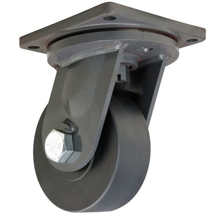Plate Caster, Swivel, Nylon, 8 in., 7200 lb. MPN:S-MD-83NYB