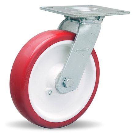 Medium Service Swivel Caster, 8