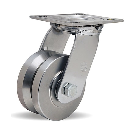 Swivel Caster Sta 4X2 Ss V-Grooved MPN:S-STA-4SVB