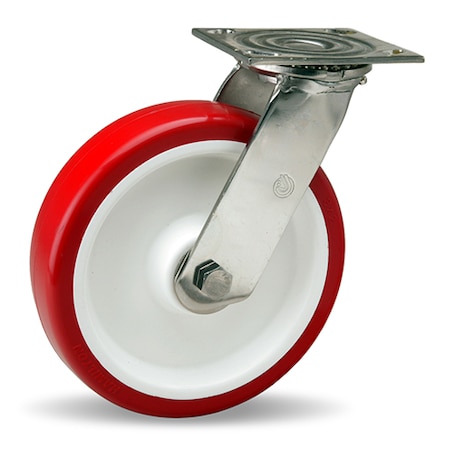 Stainless Steel Swivel Caster, 8