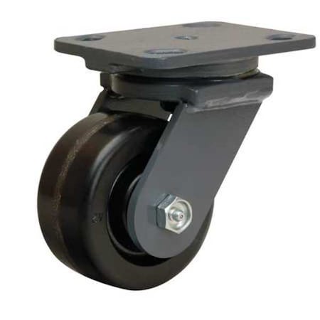 Plate Caster, Swivel, Phenolic, 4 in., 800 lb., B MPN:S-WH-4P