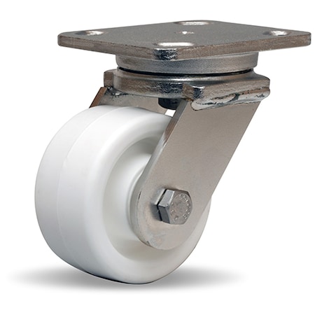 Stainless Steel Workhorse Swivel Caster, 4