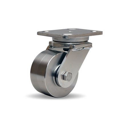 Stainless Steel Workhorse Swivel Caster, 4
