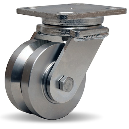 Stainless Steel Workhorse Swivel Caster, 4