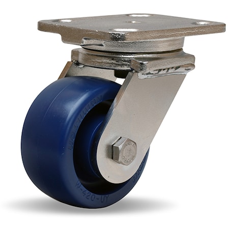 Stainless Steel Workhorse Swivel Caster, 4