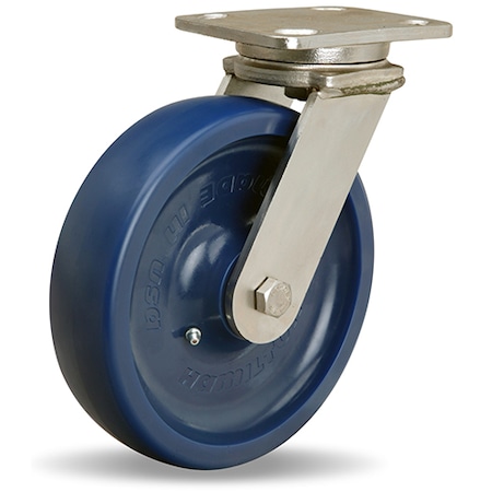 Stainless Steel Workhorse Swivel Caster, 8