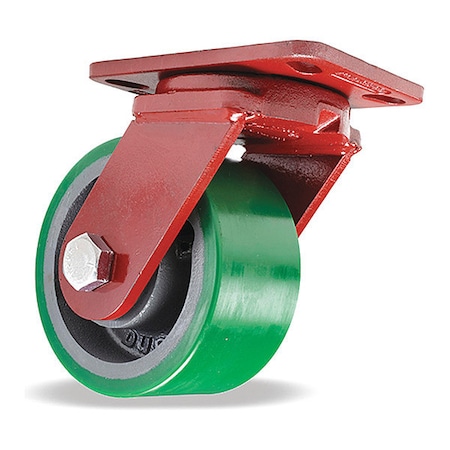Spinfinity Maintenance-Free Kingpinless ZFFM Series Swivel Caster, 6