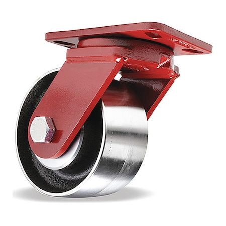 Spinfinity Maintenance-Free Kingpinless ZFFM Series Swivel Caster, 6