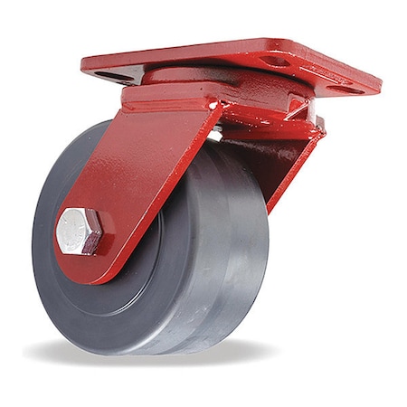 Spinfinity Maintenance-Free Kingpinless ZFFM Series Swivel Caster, 6