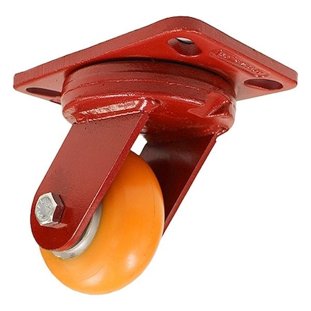 Plate Caster, Steel, Swivel MPN:S-ZFHS-42EMB-FITG-42-ZB