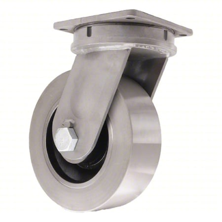 PlateCaster, Swivel, Polyurethane, 15 5/8