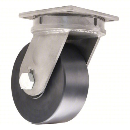 Plate Caster, Swivel, 17 1/8