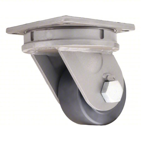 Plate Caster, Swivel, Nylon, 9