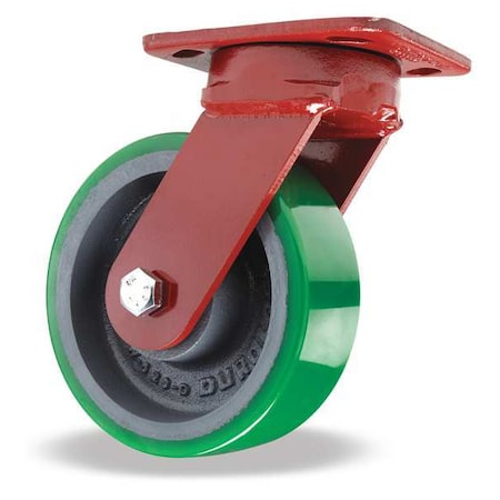 Plt Cstr, Kngpnls Swl, Poly, 6 in, 1200 lb, B MPN:S-ZFWH-6DB