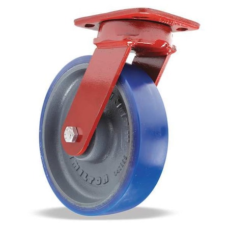 Kngpnls Plt Cstr, Swl, Poly, 8 in, 1200 lb, A MPN:S-ZFWH-8SPB