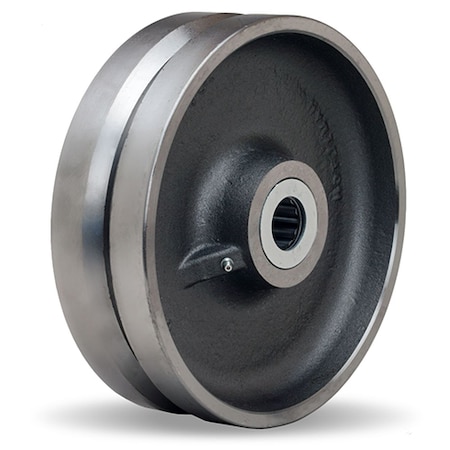 V Groove Wheel, 10X3 1Tprd, Wheel Dia.: 10