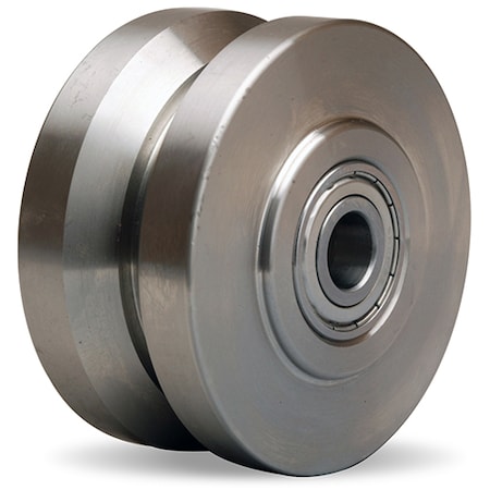 Stainless V Groove Whl, 4X2 3/4 Del Slv MPN:W-420-SVZ-3/4
