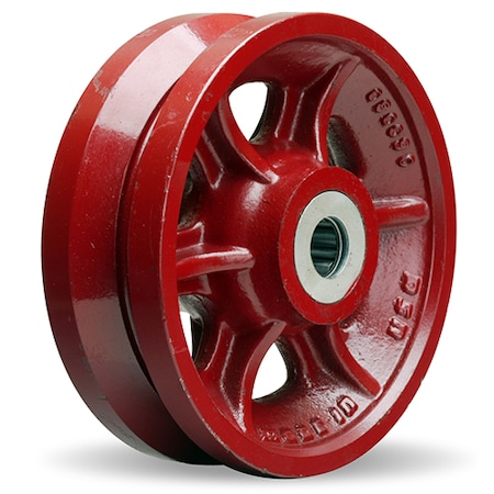 V Groove Wheel, 8X2-3/4 1Tprd MPN:W-8-VT-1