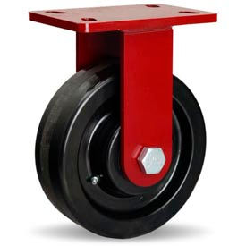 Hamilton® ForgeMaster™ Rigid 8 x 2-1/2 Plastex Roller 2000 Lb. Caster R-FM-8PH